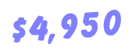 $4,950